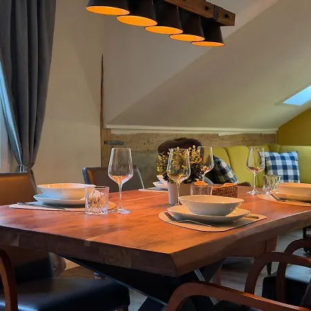 Апартаменты Wesley Panorama - Penthouse For Family & Friends Кандерштег